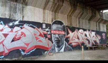 Mural Error 404 Not Found Menghina Presiden Jokowi?