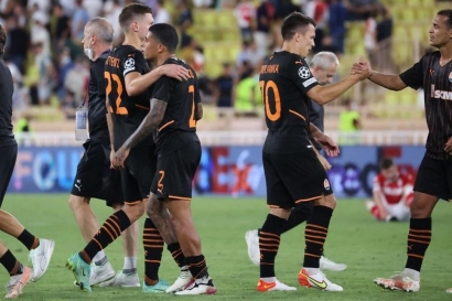 Shakhtar Donetsk Kalahkan AS Monaco di Kualifikasi Liga Champions