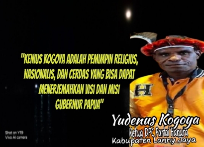 Pandangan Yudenus Kogoya terkait Wagub Papua