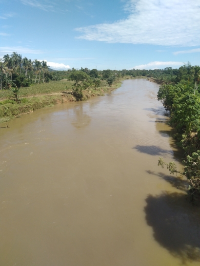 Arus Sungai Batang Anai Tak Lagi Deras