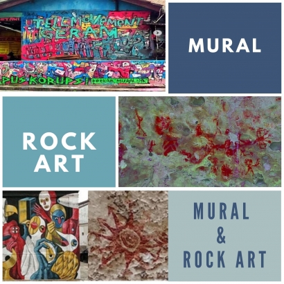 Mural dan Rock Art, Ekspresi Budaya yang Sama di Zaman Berbeda