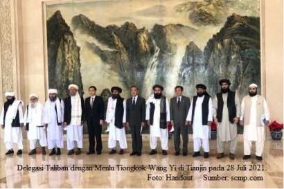 Demi Geostrategis Tiongkok-Taliban-Afghanistan Merapat