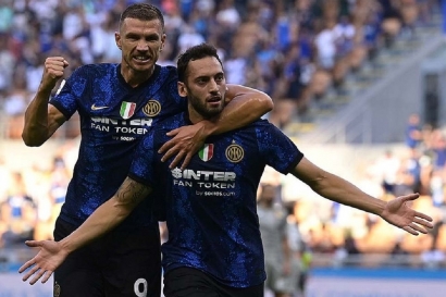 Memaknai "Pesta Gol" Inter Milan di Laga Perdana Liga Italia 2021/22