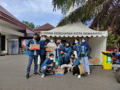 Gerakan Hari Susu Nusantara, Fakultas Peternakan dan Pertanian UNDIP Sumbangkan Susu kepada Masyarakat 