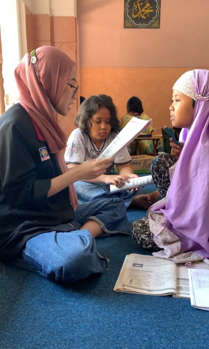 Pandemi Covid-19, PMM 62 UMM Memberikan Bimbingan dan Pendampingan Belajar di Panti Asuhan Taslimiyah Malang