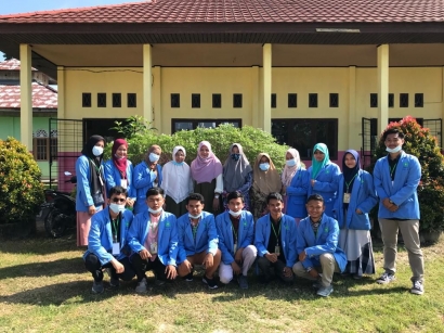 Mahasiswa KKN-DR UIN Suska Riau Melakukan Sosialisasi di SDN 019 Muara Uwai, Desa Muara Uwai