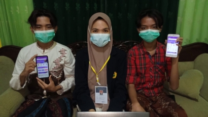 Mahasiswa KKN BTV III UNEJ Desa Laden Ciptakan Kelancaran Sekolah Daring di Masa Pandemi Covid-19
