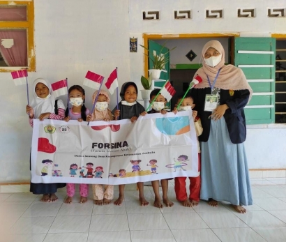 Mahasiswa KKN BTV 3 Universitas Jember Bentuk Forum Literasi Anak di Dusun Sentong Desa Karanganyar