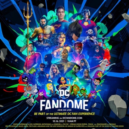 Berikut Lineup dari DC FanDome 2021
