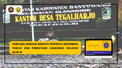 KKN BTV 3 Universitas Jember Rancang Bangun Website M-AREA sebagai Penyedia Informasi Publik 