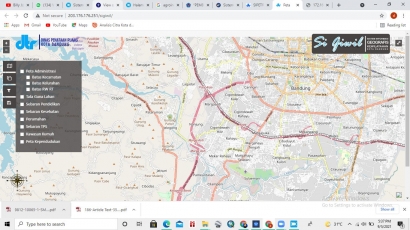 Implikasi Web-GIS dalam Perencanaan Wilayah di Kabupaten Bandung
