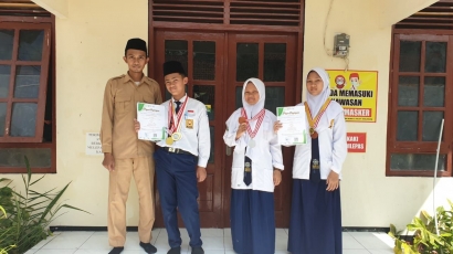 SMP  Boarding School Queen Bumi Al Falah Jatilawang Borong Medali Lagi di Ajang Olimpiade NSC