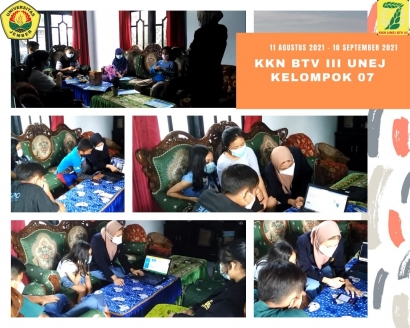 KKN BTV 3 UNEJ Kelompok 07, Evaluasi Program Literasi Digital dalam Mendukung Pembelajaran Daring Anak Sekolah di Desa Purwoharjo