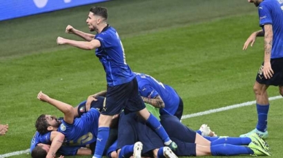 Timnas Italia Bangkit Libas Lithuania Tanpa Ampun