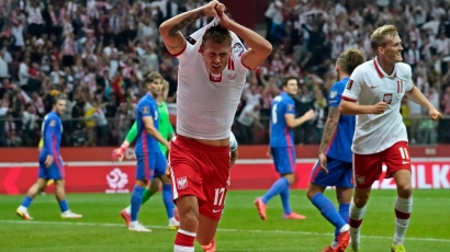 Kualifikasi Piala Dunia 2022 Polandia Vs Inggris, Gol Dramatis di Menit Akhir