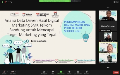 PPDB Semakin Efektif dengan Penerapan Hypnowriting di Bahasa Marketing dan Analisis Data Driven SMK Telkom Bandung