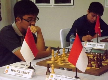 IM Yoseph Theolifus Taher Tergelincir ke Posisi 8 Asian University Chess Championships 2021
