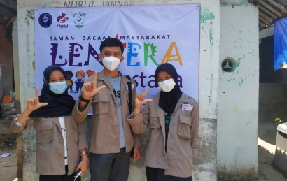 Galakkan Minat Baca Anak, TBM Lentera Pustaka Cabang Dramaga Diresmikan di Pemukiman Padat Bogor