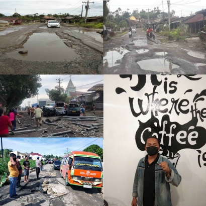 Andry Napitupulu: Jalan Rusak di Simalungun, Sangat Mengkhawatirkan