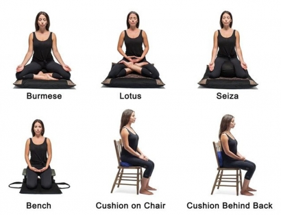 Mindfulness: Berbagai Postur Meditasi