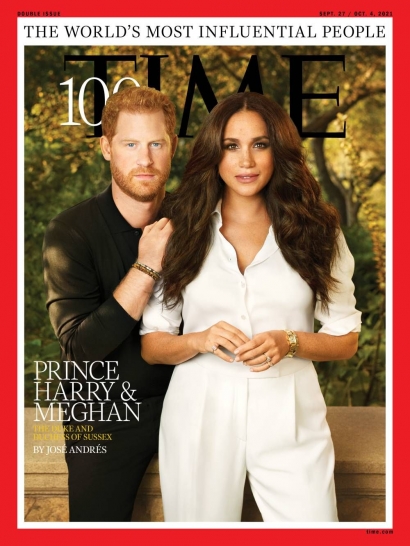 Harry dan Meghan Masuk Daftar 100 Orang Paling Berpengaruh Versi Majalah Time