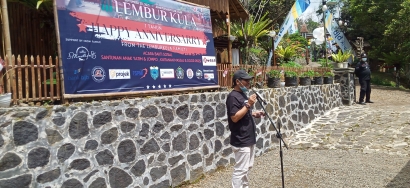 Wisata Lembur Kula Pandeglang Banten Gelar Bakti Sosial di Happy Anniversary Satu Tahun