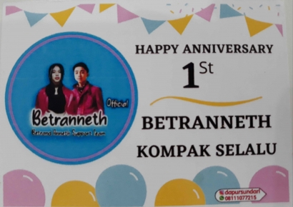 1st Anniversary Betranneth