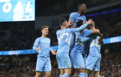 Kalahkan Wycombe Wanderers, Manchester City Melangkah ke Ronde 4 Carabao Cup