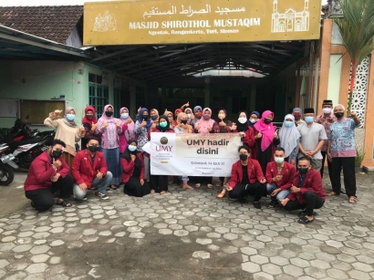 KKN Reguler IT UMY 2021, Bantu Bangkitkan UMKM Dusun Ngentak