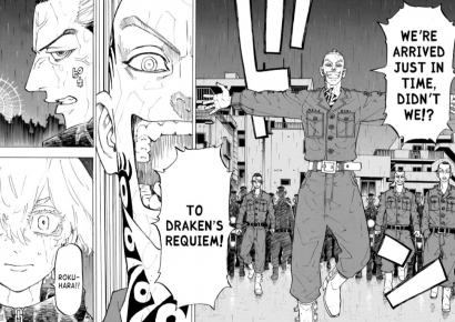 Baca Manga Tokyo Revengers Chapter 224: Perang Brahman dan Rokuhara Pecah, Mikey Siap Balaskan Dendam Draken!