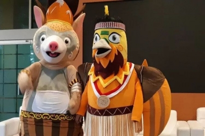 Maskot Kanguru dan Cendrawasih yang Memikat, "Torang Bisa" Jadi Penyemangat