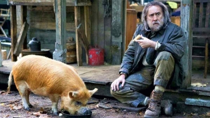 Review "Pig", Film Terbaik Nicholas Cage, Balas Dendam Paling Elegan 2021!