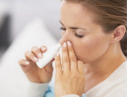 Obat Tetes Hidung Vitamin A Pemulih  Kehilangan Penciuman Penderita Covid-19