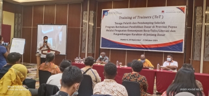 Penutupan Training of Trainers bagi TPPS 6 Kabupaten/Kota di Papua #SalamLiterasi