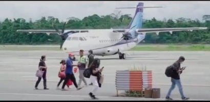 PON XX Papua Dibuka Presiden, Bandara Mozes Kilangin Gerbang Kluster Mimika