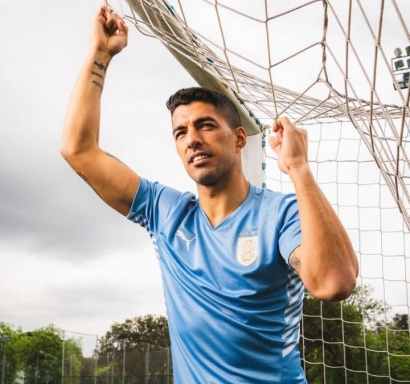 Jelang Uruguay Vs Kolombia: Luis Suarez Yakin Petik Kemenangan di Kandang Sendiri