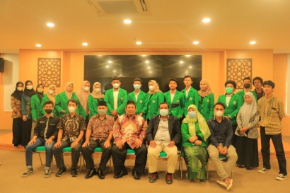 Dekan FIS UIN-Sumatera Utara Lantik Kepengurusan HMJ Sosiologi Agama periode 2021-2022
