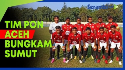 Kalahkan Sumut 2-1, Aceh Berpeluang ke Semifinal Sepak Bola PON XX Papua