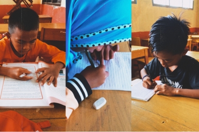 Menumbuhkan Literasi-Numerasi Siswa SDN 2 Longok bersama Mahasiswa Program Kampus Mengajar