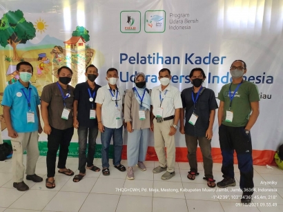 Pelatihan Kader Udara Bersih Indonesia Jambi dan Riau