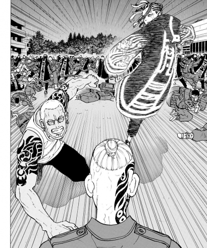 Link Baca Tokyo Revengers Chapter 226: Duel Seru Duo Dinamit Wakasa dan Benkei Melawan Terano South
