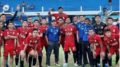 Banjir Bonus, Sepak Bola Aceh Melaju ke Final PON XX Jumpa Tim Papua
