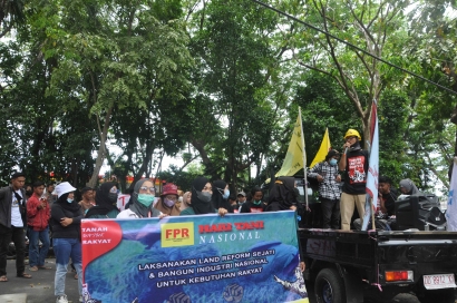 Aksi Demonstrasi Pemuda Bantaeng yang Telah Mendapat Dukungan dari Beberapa OKP yang Ada di Kab. Bantaeng