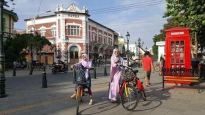 Asyik Gowes di Kawasan Kota Tua Semarang Nan Apik