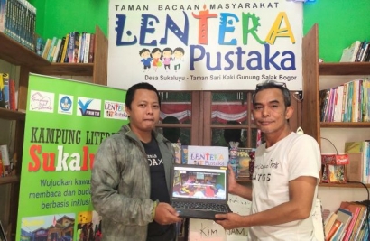 Optimalkan Publikasi Gerakan Literasi, TBM Lentera Pustaka Bogor Luncurkan Website Taman Bacaan