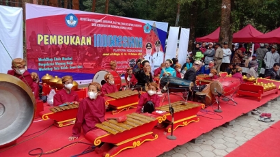 Indonesiana Platfon Kebudayaan 2021 Digelar di Desa Pandansari, Paguyangan