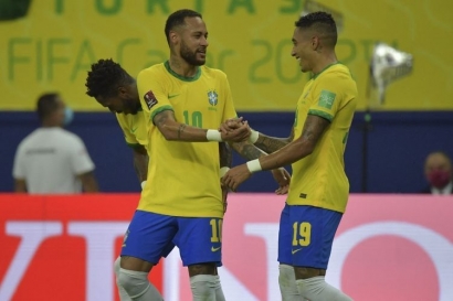 Brasil Masih Kokoh di Puncak Klasemen Kualifikasi Piala Dunia 2022 Zona Conmebol