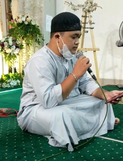 Muhammad Baihaqqi, Menghadiri Kegiatan Maulid di Majlis Taklim Al-Fathonah Jakarta Timur