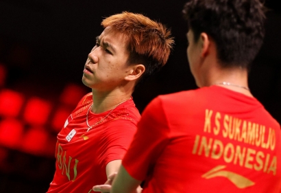Pembalasan Sempurna atas Denmark, Indoneesia Melaju ke Final Piala Thomas 2021