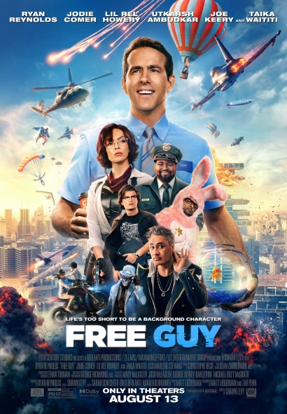 Review Film "Free Guy", Belajar Menjadi Diri Sendiri dan Bermanfaat untuk Sekitar